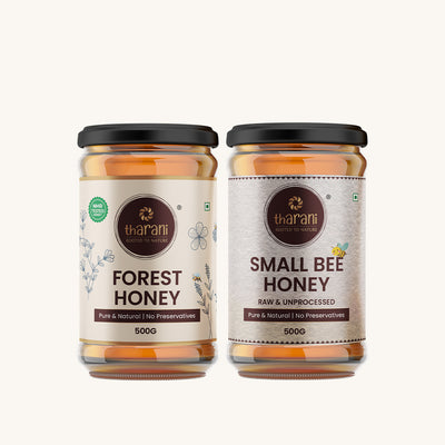 Small Bee Honey (500gm ) + Forest Honey (500gm )