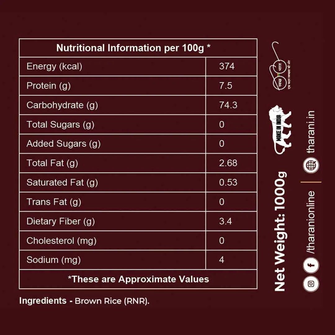 Brown Rice (RNR) – Nutrient-Rich & Wholesome