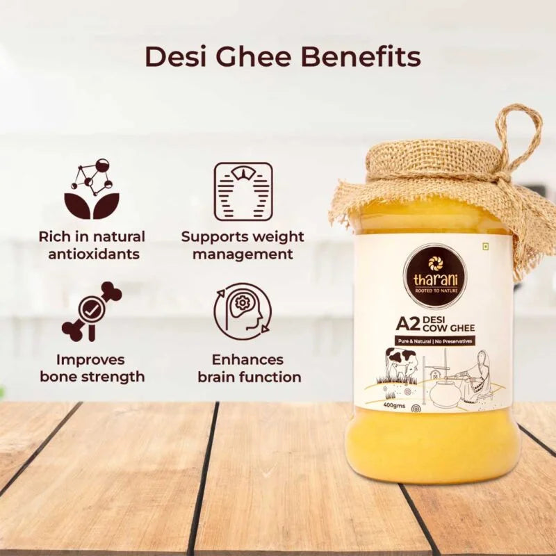 A2 Desi Hallikar Cow Ghee – Nutrient-Rich & Naturally Churned