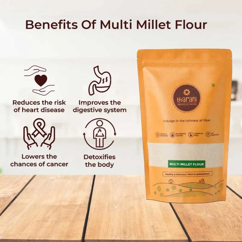 Multi Millet Flour – High-Fiber & Nutritious