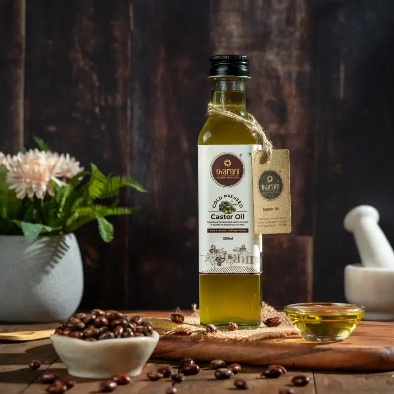 Cold-Pressed Castor Oil – Natural Hair & Skin Booster