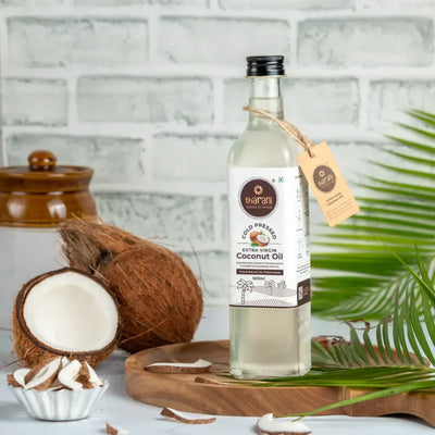 Wood/Cold-Pressed Extra Virgin Coconut Oil – Pure & Nutrient-Rich
