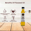 Wood/Cold-Pressed Flaxseeds Oil