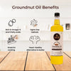 Wood/Cold-Pressed Groundnut Oil