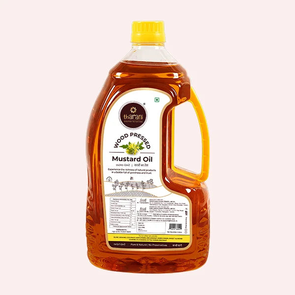 Wood-Pressed Mustard Oil – Authentic & Omega-3 Rich